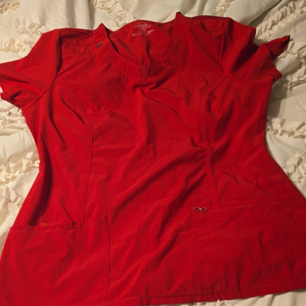 NFINITY Vivid Red Short Sleeve Women's Tee